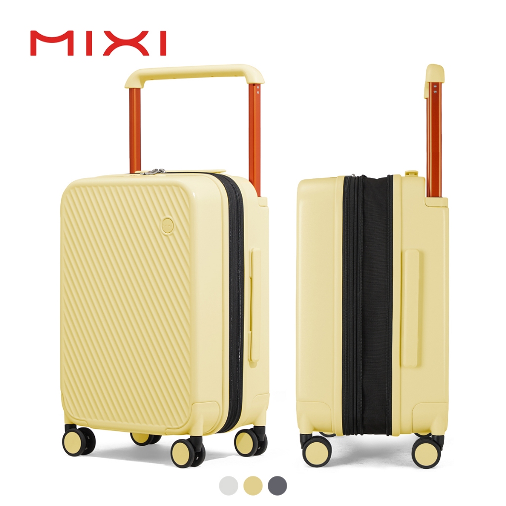 Mixi กระเป๋าเดินทางแบบด้ามจับกว้างขยายได้ กระเป๋าเดินทางห้องโดยสารแบบเบา กระเป๋าเดินทางแบบลาก KM9276