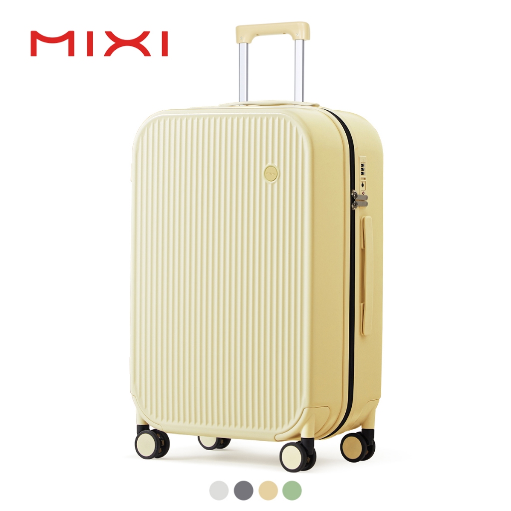 Mixi ลายกระเป๋าเดินทาง 20" กระเป๋าเดินทางมือพกพารถเข็น 24 "26" Spinner กระเป๋าเดินทาง M9273