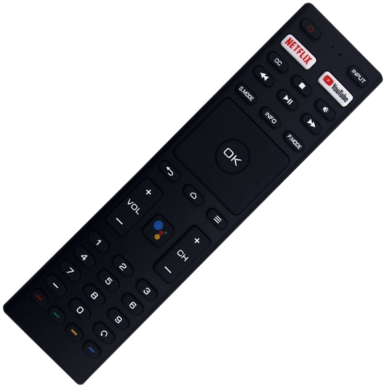 RM-C3329 รีโมทคอนโทรลเสียงเข้ากันได้กับ JVC Konka TV 32H31A 40H33A 43U55A 50Q75A 50U55A 55Q75A 55U55