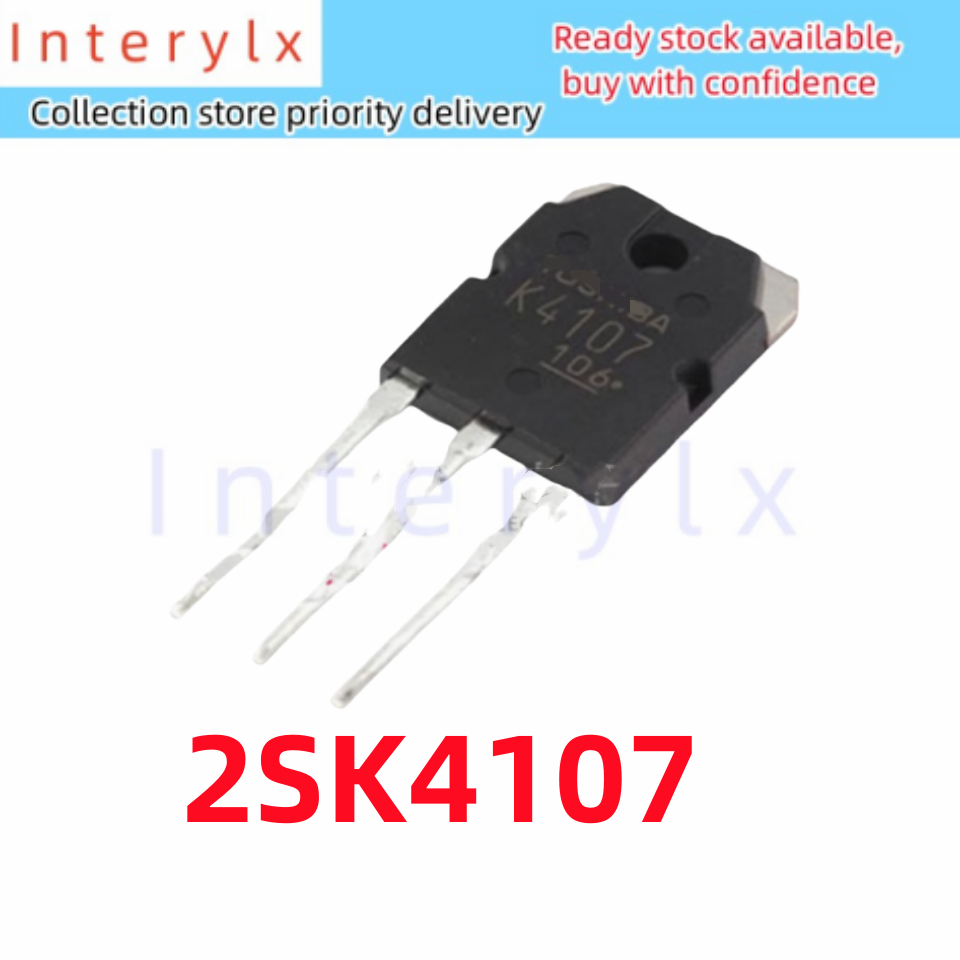 TO-3P 2 ชิ้น/ล็อต K4107 2SK4107 15A/500V Reverse Transformer ทั่วไปเครื่องเชื่อมอุปกรณ์เสริม MOS Fie
