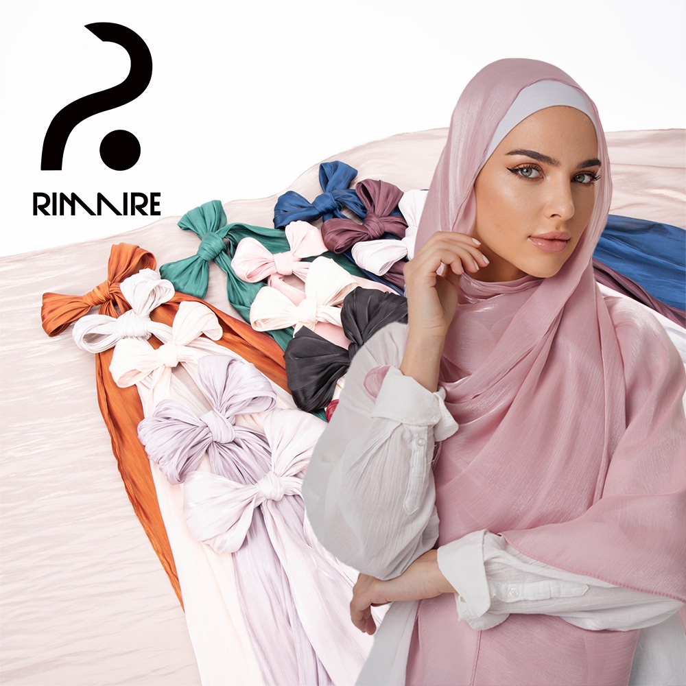 RIMAIRE SHAWL SHIMMER VIRAL PLAIN คุณภาพสูงและความสะดวกสบาย