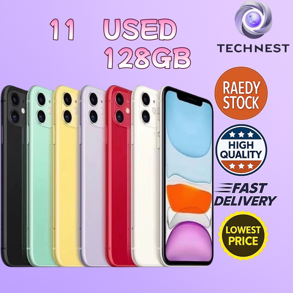 STOCK- I 11 SMART PHONE GOOD CONDITION (ใช้แล้ว) SECOND HAND A+