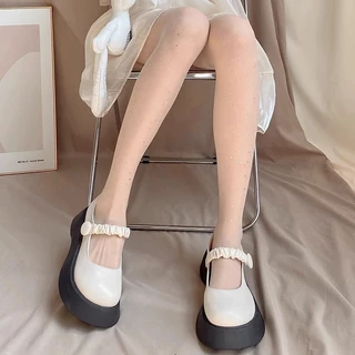 📢พร้อมส่งจากไทยครับ☆ถุงน่องปักเลื่อมใสสไตล์ญี่ปุ่นบางเฉียบ นุ่ม มีให้เลือกหลากหลายสไตล์