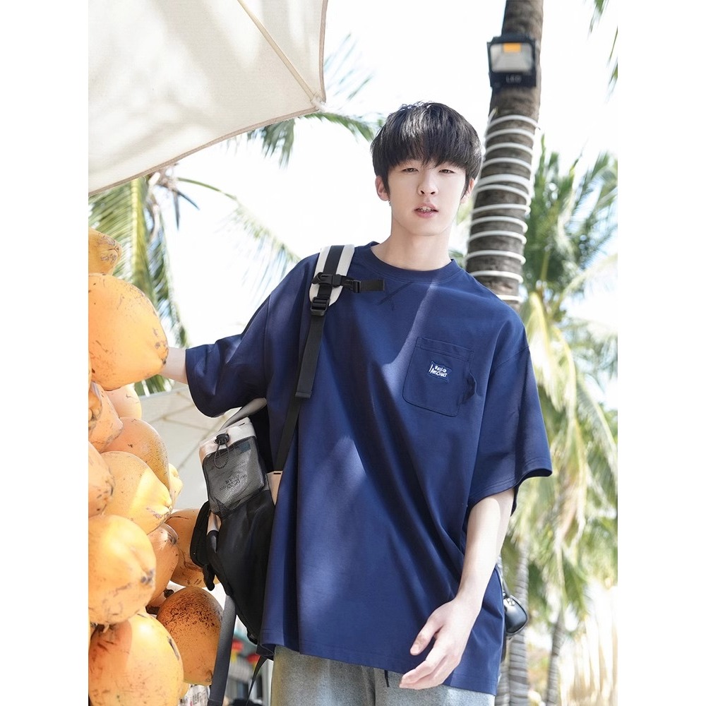 ARTSMAN เสื้อยืดแขนสั้นสำหรับผู้ชาย ซัมเมอร์ ระบายอากาศได้ดีและป้องกันแบคทีเรีย - รูปที่ 3