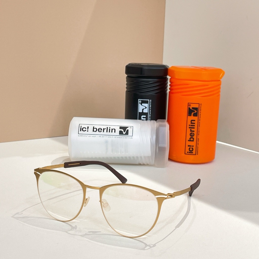 [คุณภาพสูง] ic!Berlin Glasses BELLA Retro Cat Eye Shape แฟชั่นกรอบแว่นตากรอบ Unisex