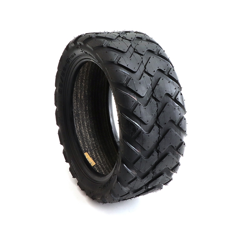 รถจักรยานยนต์ 10 นิ้วยางแบบไม่มียาง 80/60-6 สูญญากาศ Tyre สําหรับสกู๊ตเตอร์ไฟฟ้า Go karts ATV Quad