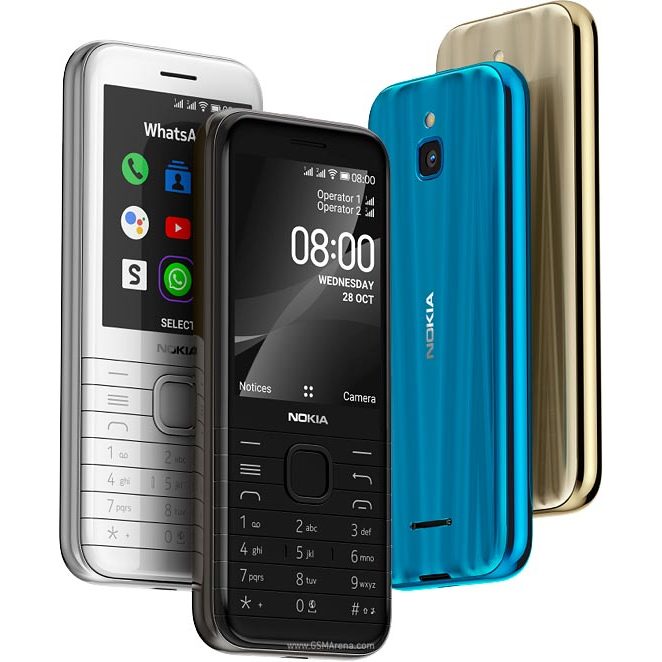 โทรศัพท์มือถือ Nokia 8000 4G 2.8" ของแท้ครบชุด