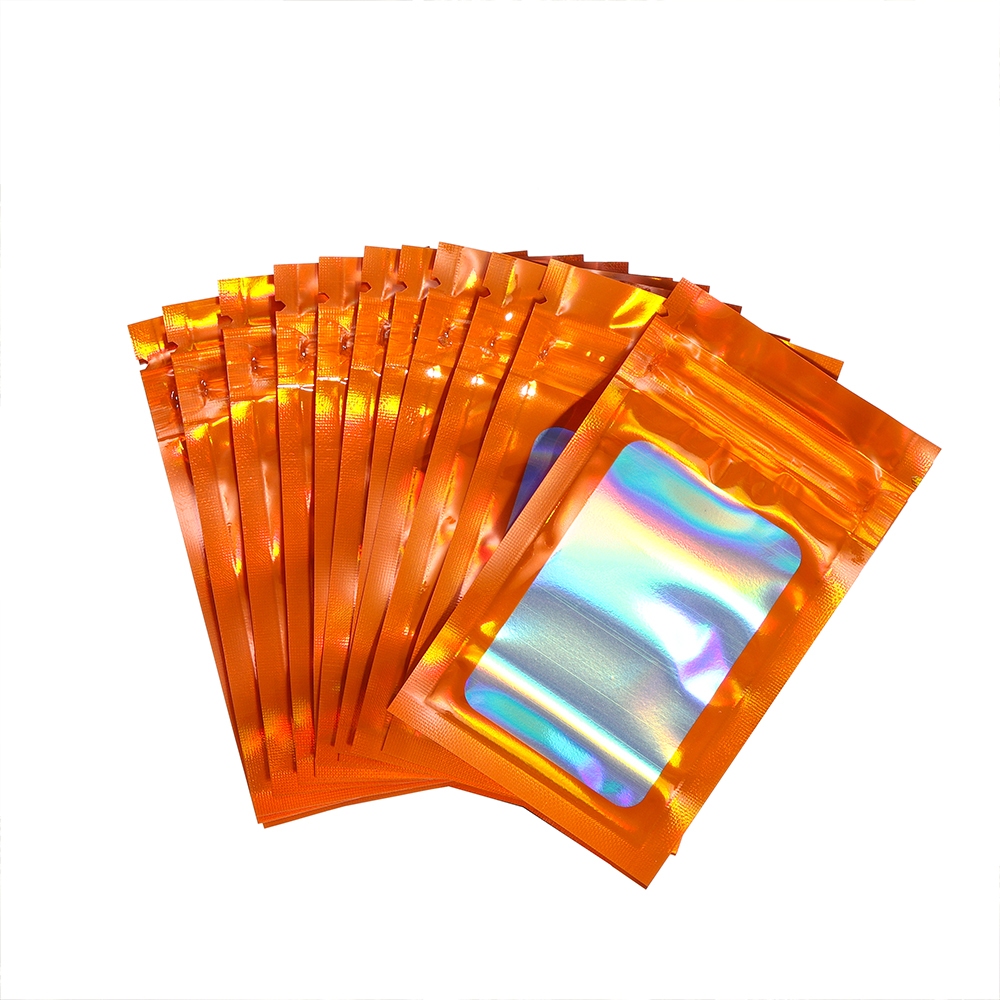 St. kunkka 20 ชิ้น ถุงซิป อลูมิเนียมฟอยล์ ด้านข้างซิป ซองซิป ถุงพลาสติก กระเป๋าเก็บเครื่องประดับ - รูปที่ 4