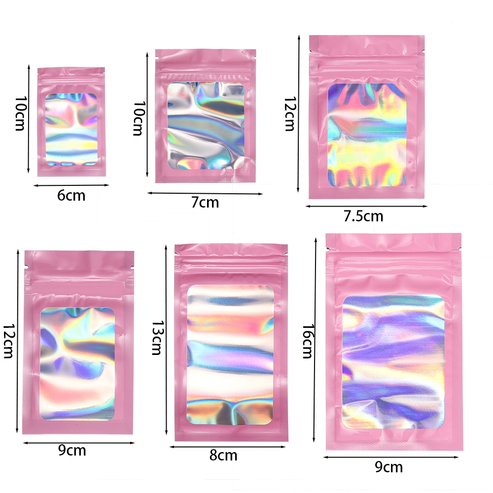 St. kunkka 20 ชิ้น ถุงซิป อลูมิเนียมฟอยล์ ด้านข้างซิป ซองซิป ถุงพลาสติก กระเป๋าเก็บเครื่องประดับ - รูปที่ 7