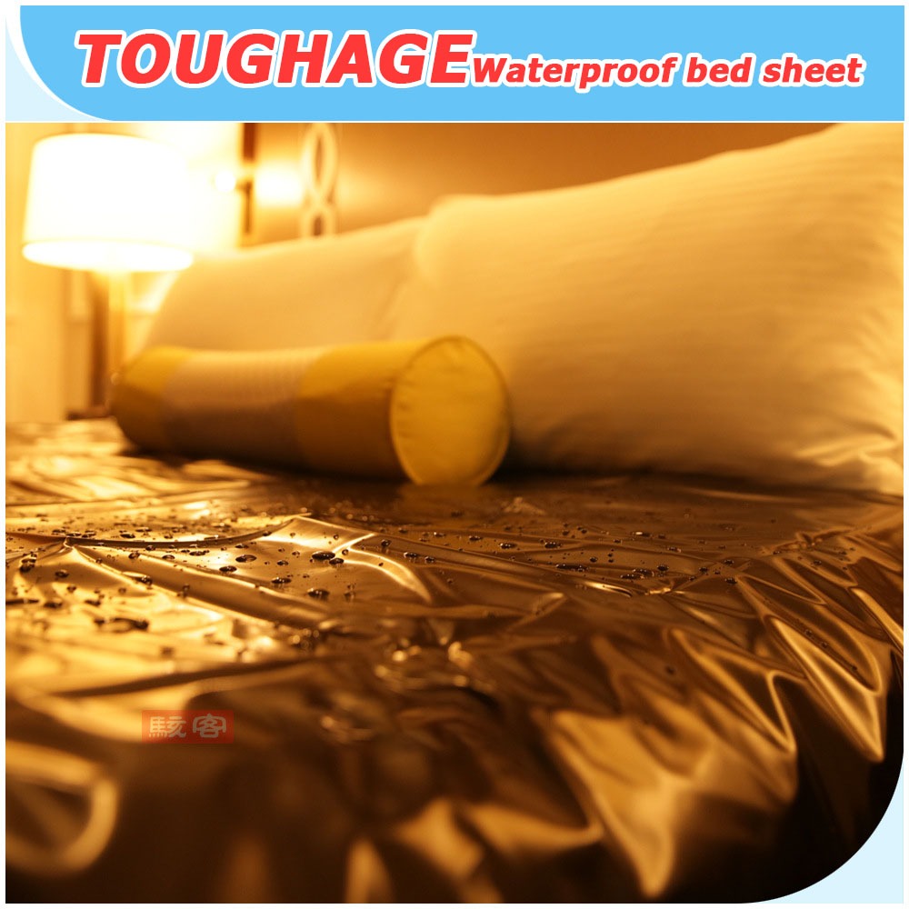 TOUGHAGE ผ้าปูที่นอนกันน้ําผ้าปูที่นอนกันน้ํามันเสื่อกันน้ําอุปกรณ์โรงแรมเตียงผ้าปูที่นอนเซ็กซี่น้ําหนักเบากันน้ําปัสสาวะทําความสะอาดสะดวก