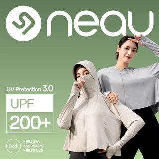 (กันแดดระดับพรีเมียม-UPF200+) NEAU AirCape Luxe เสื้อคลุมกันแดดทรงครอปสำหรับผู้หญิง รุ่นอัปเกรด เนื้อผ้าเย็นสบาย ป้องกันรังสี UV ระบายอากาศดี ดีไซน์ซิปคู่ ทรงสั้น มีให้เลือก 4 สี ไซส์ S–L เหมาะสำหรับกิจกรรมกลางแจ้ง เที่ยวทะเล ปั่นจักรยาน และการเดินทาง
