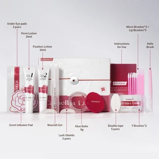 ICONSIGN Eyelash Eyebrow Lift Plant Extract Lash Lift Kit Camellia Lift Kit สําหรับขนตาดัด 90 วันปลอดภัยสําหรับผิวแพ้ง่าย