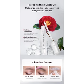 ICONSIGN Eyelash Eyebrow Lift Plant Extract Lash Lift Kit Camellia Lift Kit สําหรับขนตาดัด 90 วันปลอดภัยสําหรับผิวแพ้ง่าย