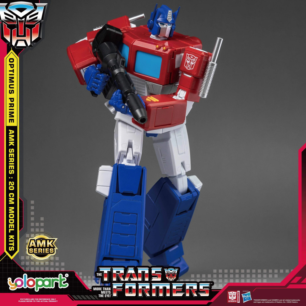 YOLOPARK TRANSFORMERS GENERATION ONE: AMK Series 20cm Optimus Prime Model Kit