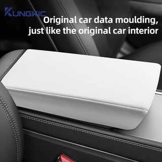 สําหรับ Tesla รุ่น 3 Highland รุ่น Y Juniper Central Control ที่วางแขนหนังฝาครอบป้องกันอุปกรณ์ตกแต่งภายใน