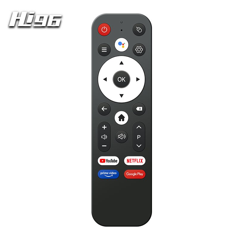 Hi96 TV BOX Exclusive Bluetooth voice Remote control รองรับการเชื่อมต่อ Bluetooth และควบคุมเสียง