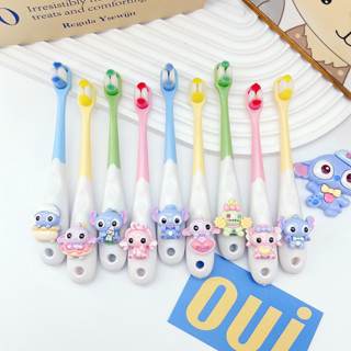 เย็บร้อย แปรงสีฟันเด็ก 3-6 ถึง 12 ปีสีลูกกวาด เย็บร้อย เหงือ…