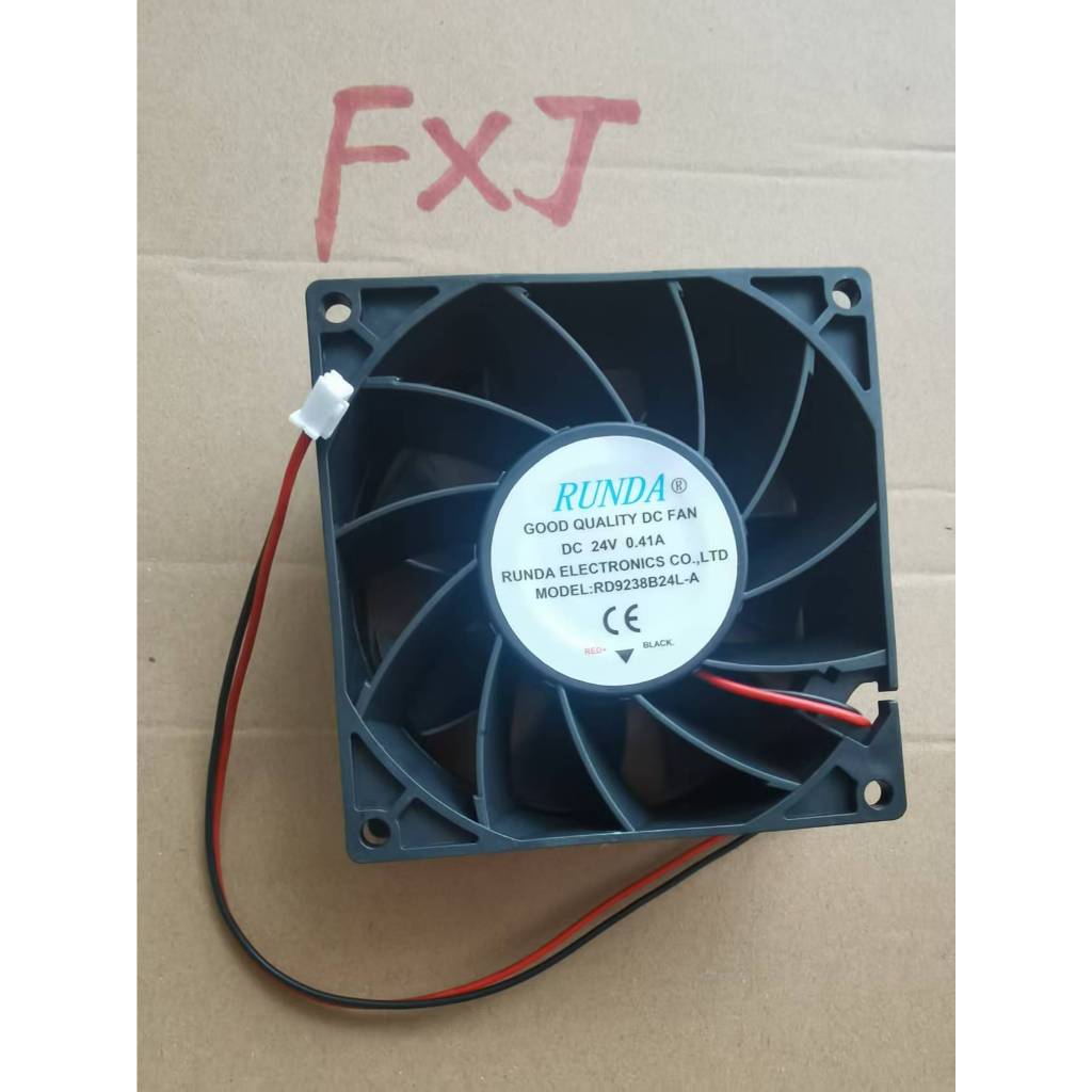 R RD9238B24L-A 0.41A 24V เครื่องเชื่อมพัดลมอินเวอร์เตอร์พัดลมระบายความร้อน 24V 0.6A RUNDA