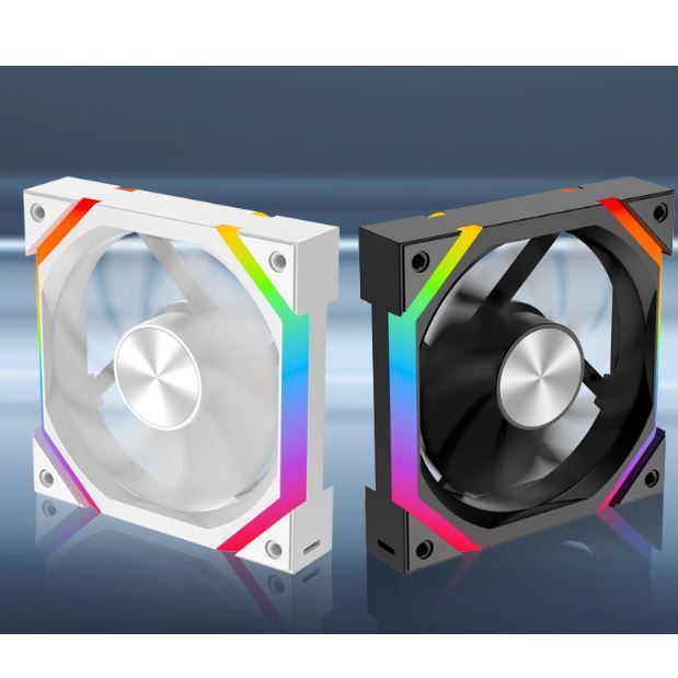 AUSEN PRISM D12 พัดลมเคส 120 มม. พัดลม PWM ARGB สําหรับเคสพีซีและเครื่องทําความเย็น