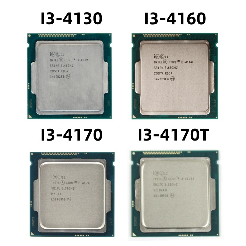 Intel Core i3 4130 4160 4170 4170T โปรเซสเซอร์เดสก์ท็อป Core 4 รุ่น CPU