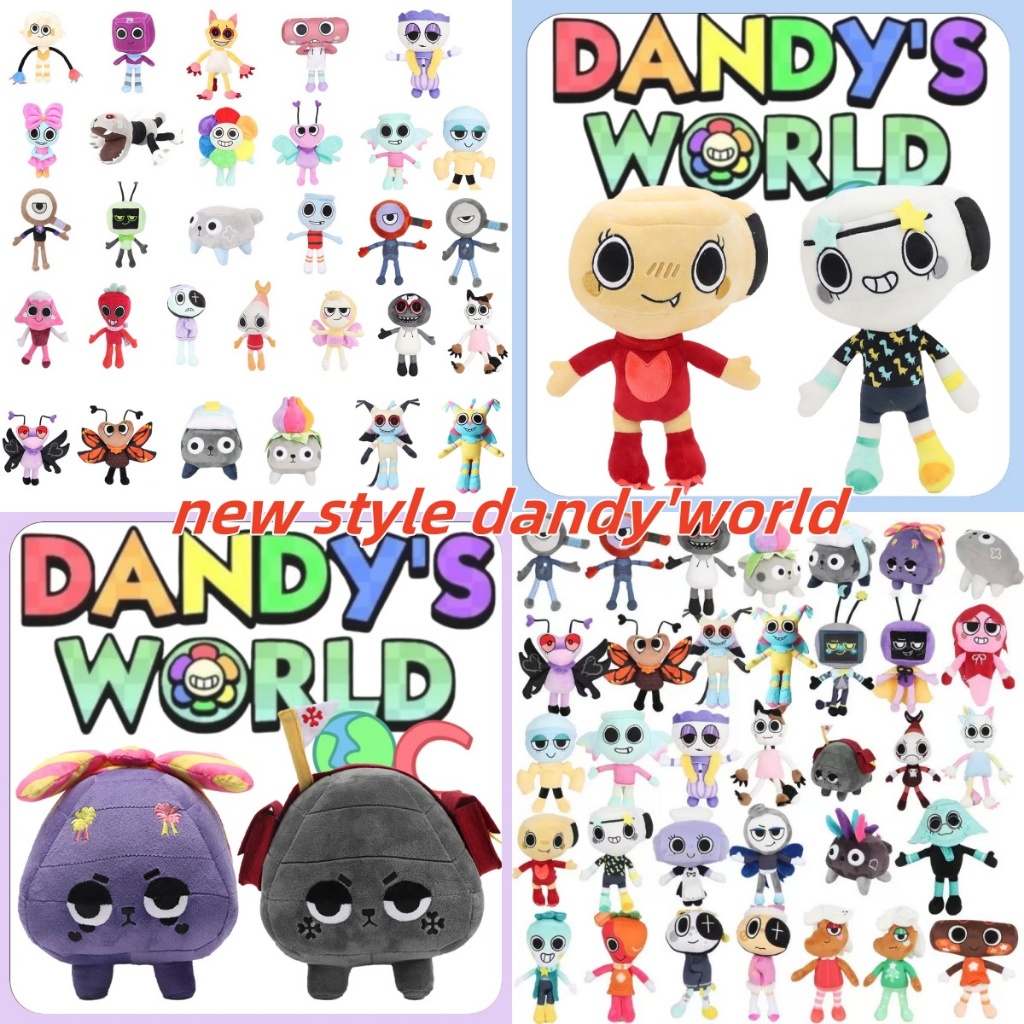 ตุ๊กตา dandy world Pebble Boxten Goob dandy's world plush ของเล่นตุ๊กตา ของขวัญวันเกิด