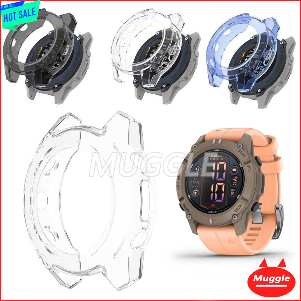 Garmin Descent G2 G1 สมาร์ทวอทช์เคสใสป้องกัน G1 G2 กันกระแทก เคส GARMIN Descent G2 Diver