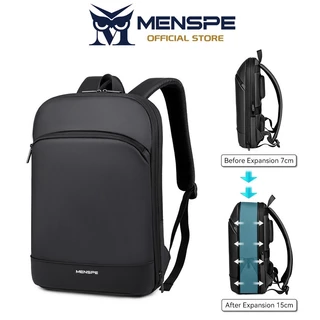 Menspe กระเป๋าเป้สะพายหลัง ใส่แล็ปท็อป กันขโมย อเนกประสงค์ จุของได้เยอะ 15.6 นิ้ว สําหรับผู้ชาย