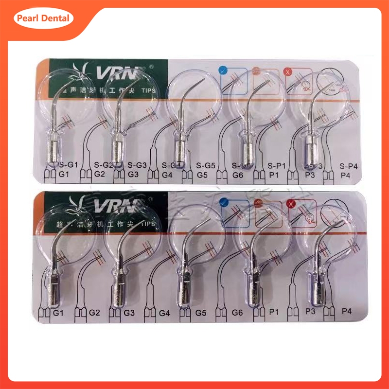 5pcs Original VRN G1/ G2 /G3 / G4/ P1 ทันตกรรม Ultrasonic Scaler เคล็ดลับ scaling เคล็ดลับ