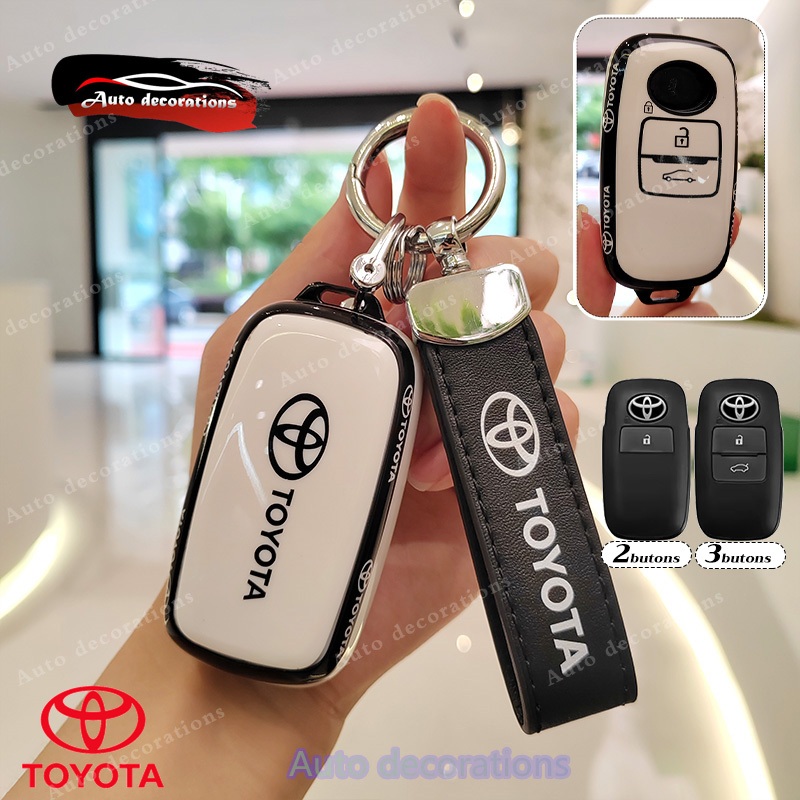 Toyota YARIS ativ / YARIS CROSS 2022-2025 เคสกุญแจรถอัจฉริยะ VELOZ Raize Avanza เคสกุญแจรถ 2/3 ปุ่มพวงกุญแจ

<p>“><center></p>
<h4></h4>
<p><p><font color=
