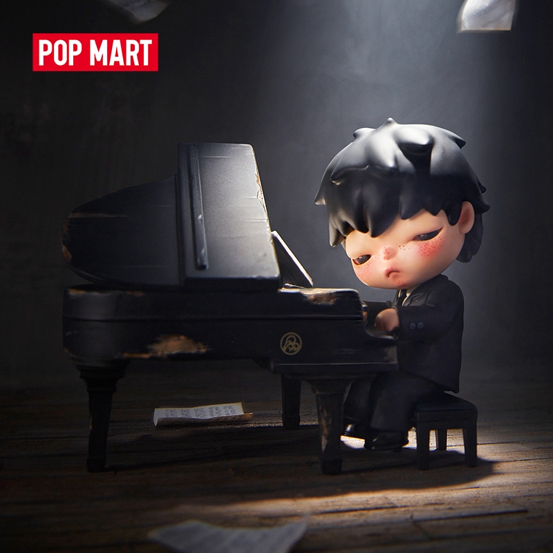 POP MART Hirono The Pianist Figure birthday gift blind box
