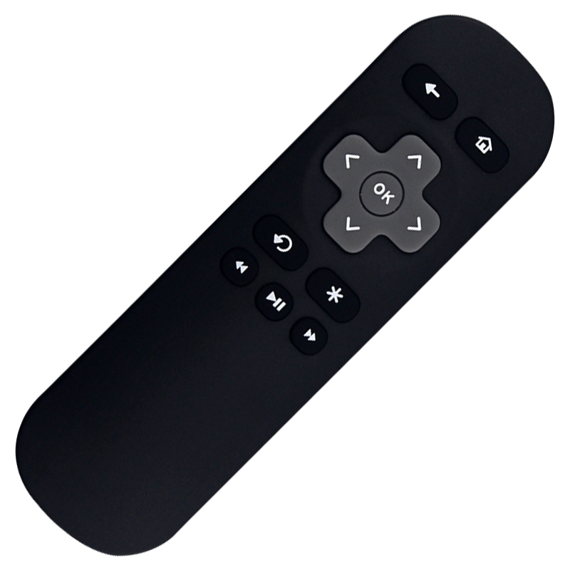 รีโมทคอนโทรลใหม่เข้ากันได้กับอะไหล่ชุด Telstra TV Roku1