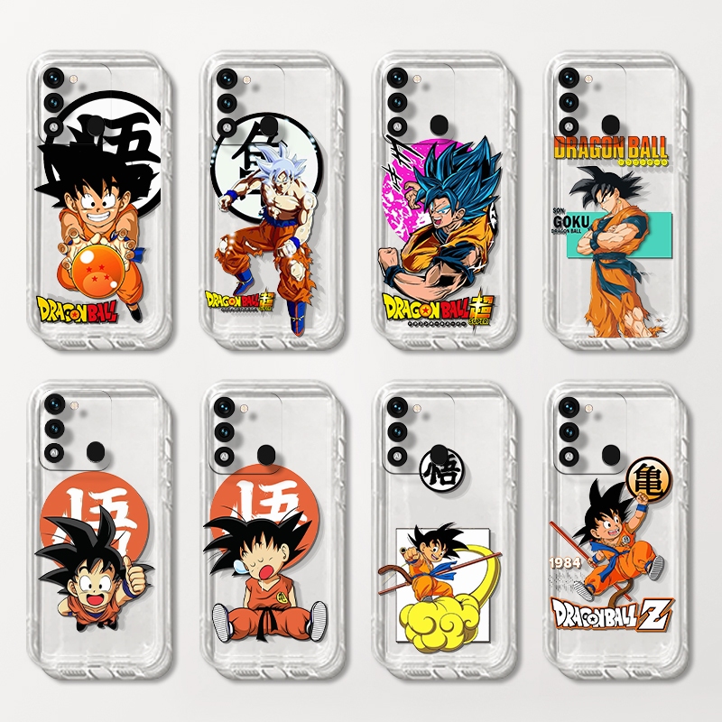 เคสสําหรับ TECNO Spark Go 2020 2022 2023 8 8C 8P 8T 7 7P 7T 6 PRO Dragon Ball TPU Matte Case Soft Co