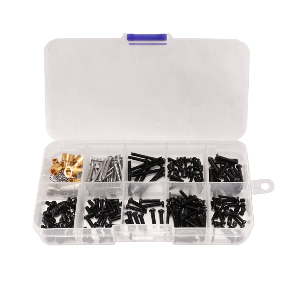 สําหรับ MN 1/12 MN82 LC79 RC รถความสูงคอลัมน์ 210PCS RC กล่องสกรู