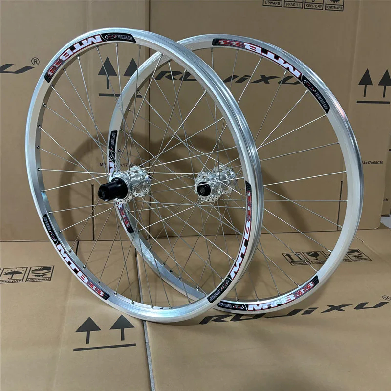 RUJIU-Silver MTB AM Enduro DH Wheelset ล้อจักรยานที่ทนทาน, 26, 27.5, 29er, 33 มม., 148 Hub, 142 หรือ