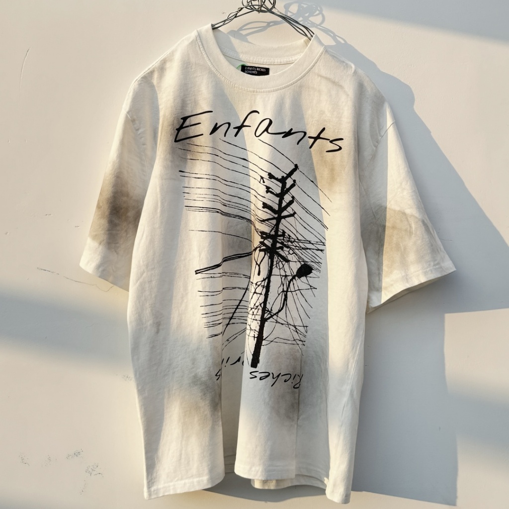 ❤️ฤดูร้อนใหม่ล้างให้เก่า ERD เสื้อยืดรอบคอแขนสั้น Enfants Riches Deprimes t เสื้อ Tees