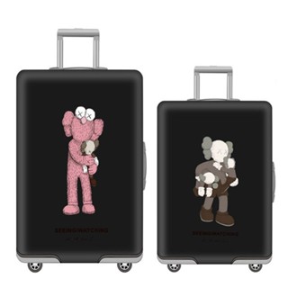 20/24/26/28 นิ้วผ้าคลุมกระเป๋าเดินทางผ้ายืดลาย - KS