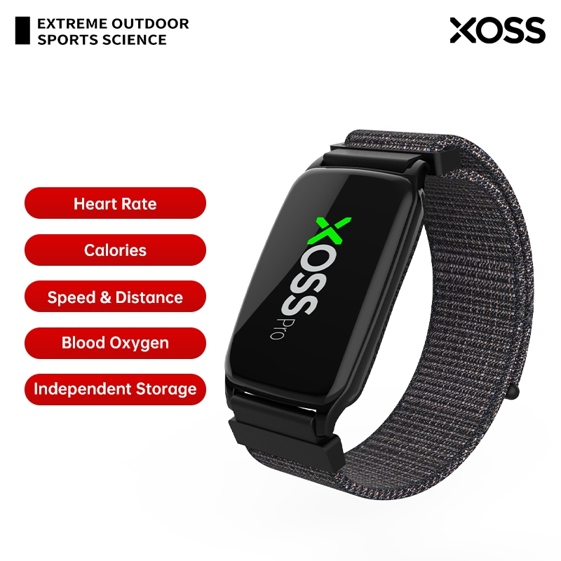 XOSS BBP Heart Rate Sensor Armband IP68 กันน้ํา Heart Rate Monitor บลูทูธ 4.0 & ANT + Fitness Tracker สําหรับขี่จักรยาน, Run, ว่ายน้ําสุขภาพฟิตเนสจักรยานอุปกรณ์เสริม