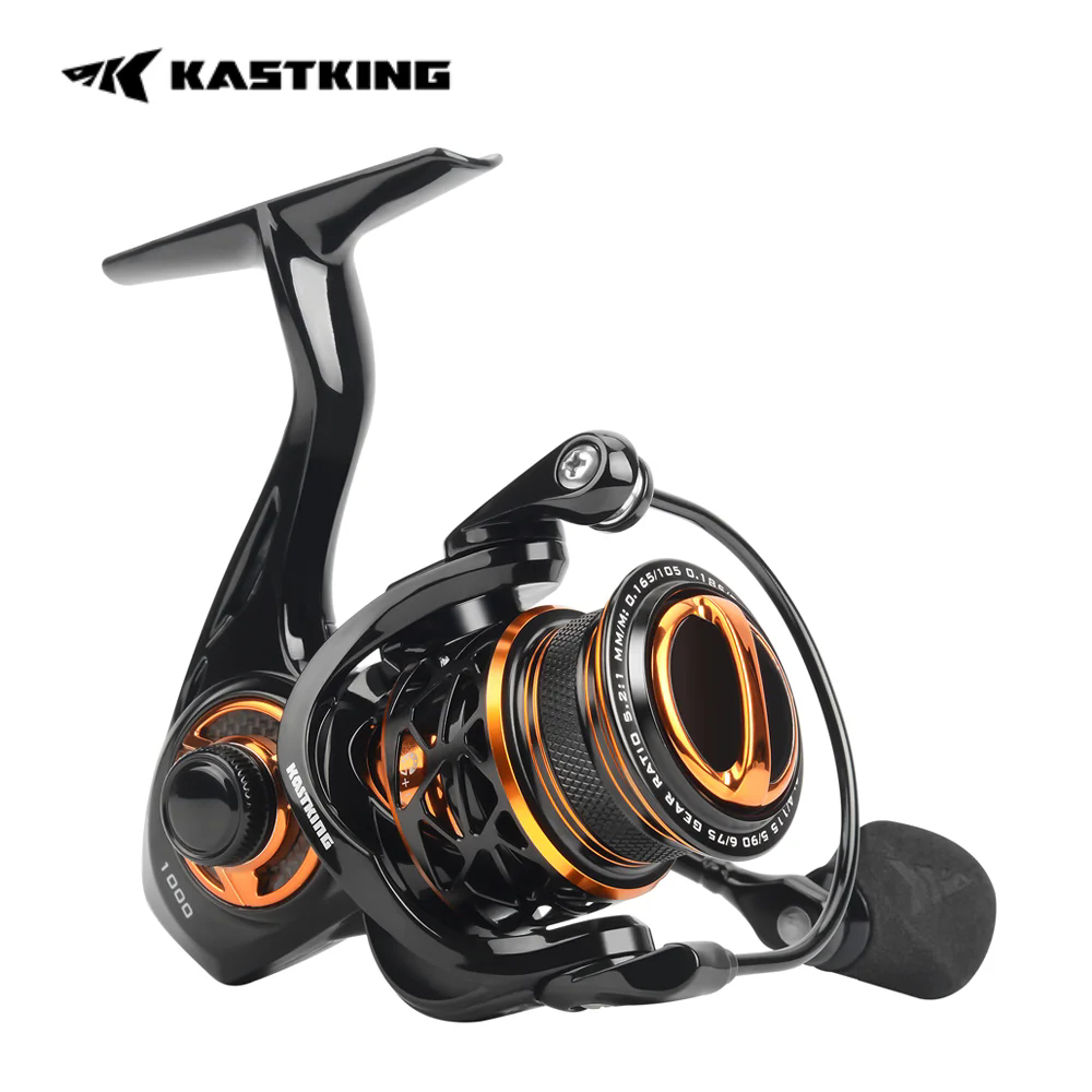 KastKing Zephyr 1000 SFS Spinning Reel Ultralight Spin Finesse System รอกตกปลาคาร์บอนไฟเบอร์ก่อสร้างลากคาร์บอนไฟเบอร์