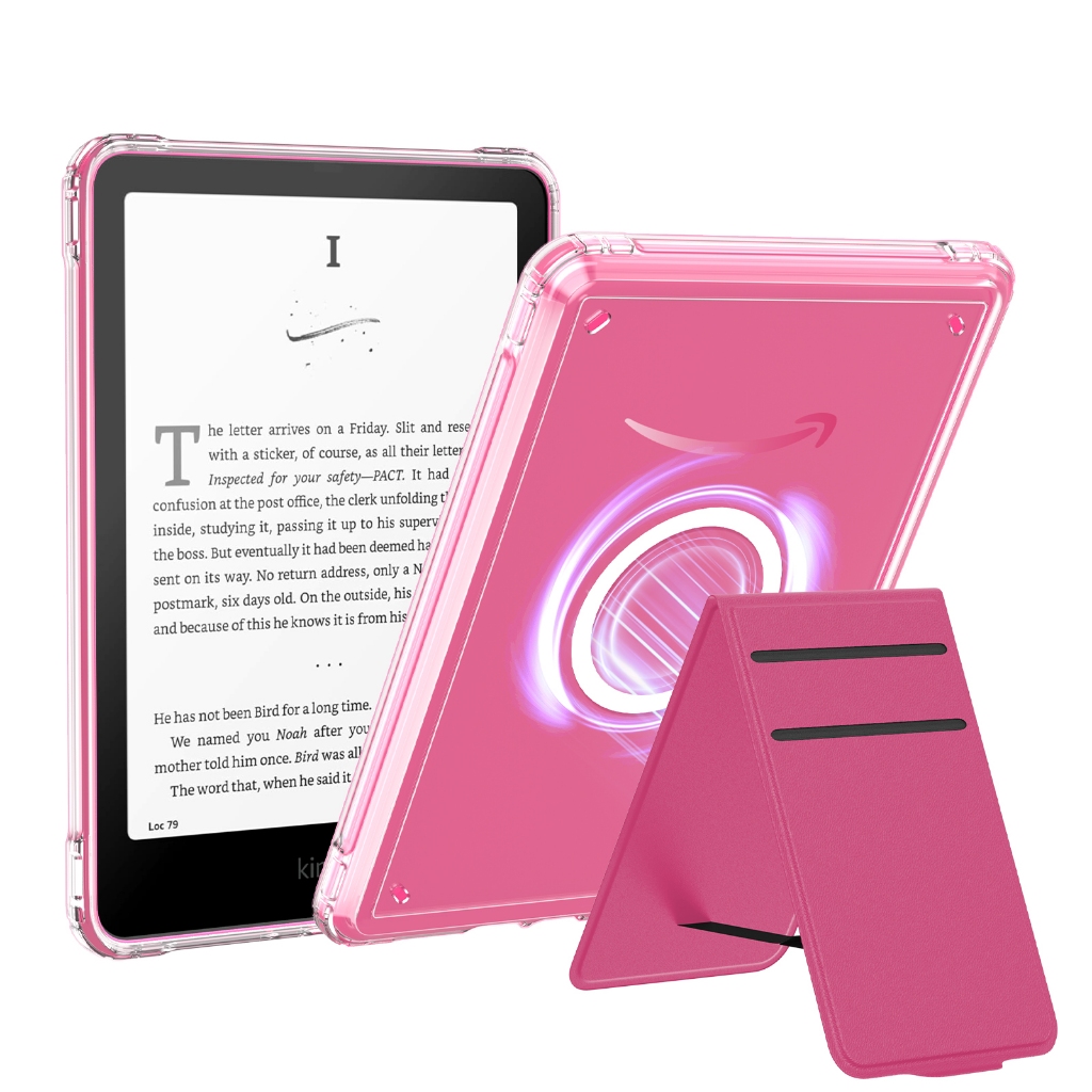 MoKo Ultra Thin DIY Clear Cover Magnetic Stand Case สําหรับ 7 " Kindle Paperwhite 12th Gen 2024 & Ki