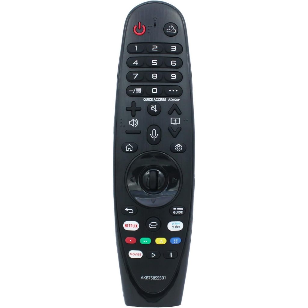 ทดแทน AN-MR20GA AKB75855501 รีโมทคอนโทรล IR สําหรับสมาร์ททีวี LG เข้ากันได้กับ AN-MR19BA 49NANO81ANA