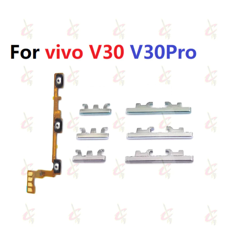 แพรปุ่มสวิตปิดเปิด ปุ่มเปิดปิด ปุ่มเปิดเสียง ปุ่มสวิตช์นอก สําหรับ VIVO V30 Pro V2318 V2319 – โปรปัง