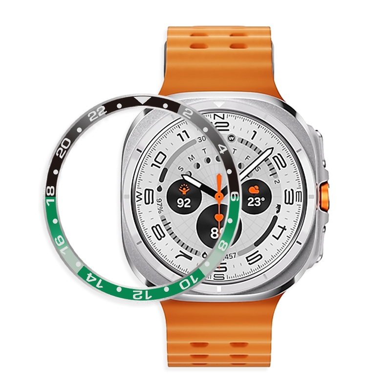 แหวนโลหะ Bezel สําหรับ Samsung Galaxy นาฬิกา 7 Ultra 47 มม.สแตนเลสสตีลกรณีฝาครอบ Protector แหวน Anti Scratch อุปกรณ์เสริม - รูปที่ 2