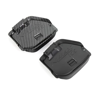 สําหรับ Nmax 155 v3 2025 TechMax Trubo กันน้ําฝาครอบกระเป๋า ABS UPGRADE ด้านข้างกระเป๋า One คลิกเปิดสําหรับ Yamaha Nmax155 v3 2025