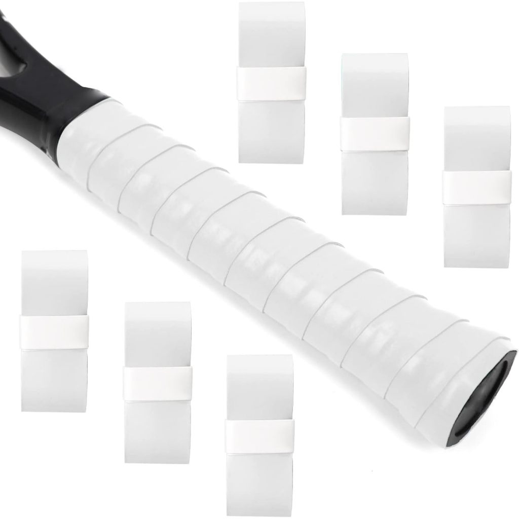 ไม้เทนนิสเทปจับ 1 หรือ 3 หรือ 6 แพ็ค Precut Anti Slip Tennis Grip เทป Super ดูดซับแห้งรู้สึกเทนนิส Grips Overgrip สําหรับเทนนิส Pickleball