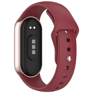 สายรัดซิลิโคนอุปกรณ์เสริมสายรัดข้อมือแบบสปอร์ตสําหรับ Xiaomi Smart Band 10 9 8 / Band 10 Ceramic Edition