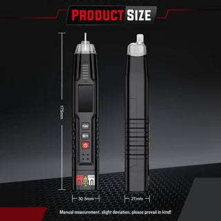 HABOTEST HT122 ปากกา อัจฉริยะ มัลติมิเตอร์ 600V AC/DC มัลติมิเตอร์ดิจิตอล 4000 การนับ มัลติมิเตอร์ NCV AC / DC ตรวจจับลําดับเฟสอัตโนมัติ