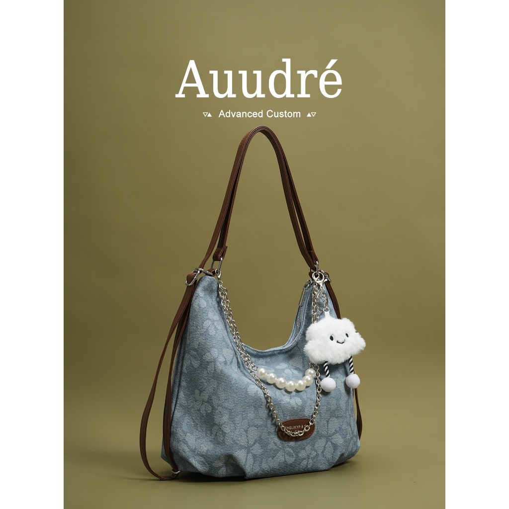 Auure Casual เป้สะพายหลังทรง spacious สำหรับผู้หญิง สไตล์โมเดิร์น