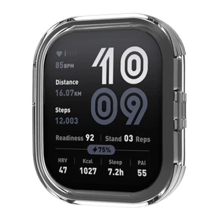 ป้องกันหน้าจอป้องกันกรณีครึ่งฝาครอบอุปกรณ์เสริมสําหรับ Amazfit Bip 6 / Bip Max