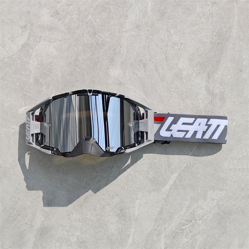 LEATT Velocity 6.5 Iriz Motocross Goggles UV400 ผู้ชายผู้หญิงรถจักรยานยนต์แว่นตา Off-road กีฬาหมวกกันน็อค Goggle Moto Shades googles สําหรับ Enduro MTB ATV MX