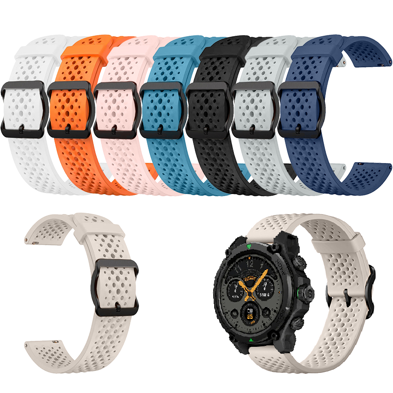 สําหรับ Black Shark GS3 /GS3 Ultra Breathable สายนาฬิกาซิลิโคน Soft Replacement Strap